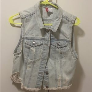 Denim vest